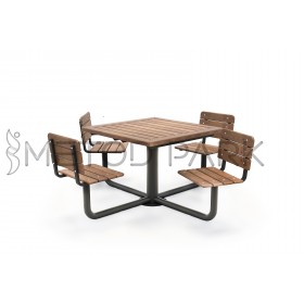 15 PM Rotating Seating Picnic Table